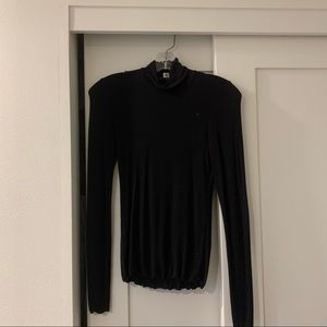 Wilfred black long sleeve turtleneck